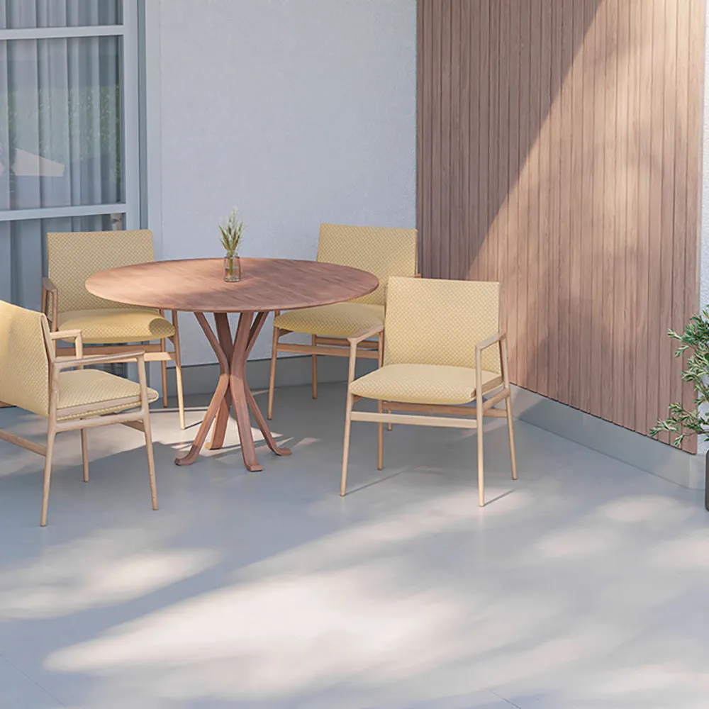 Tecido Karsten Acquablock Externo Entrelaçado Bege 1,40 m Karsten