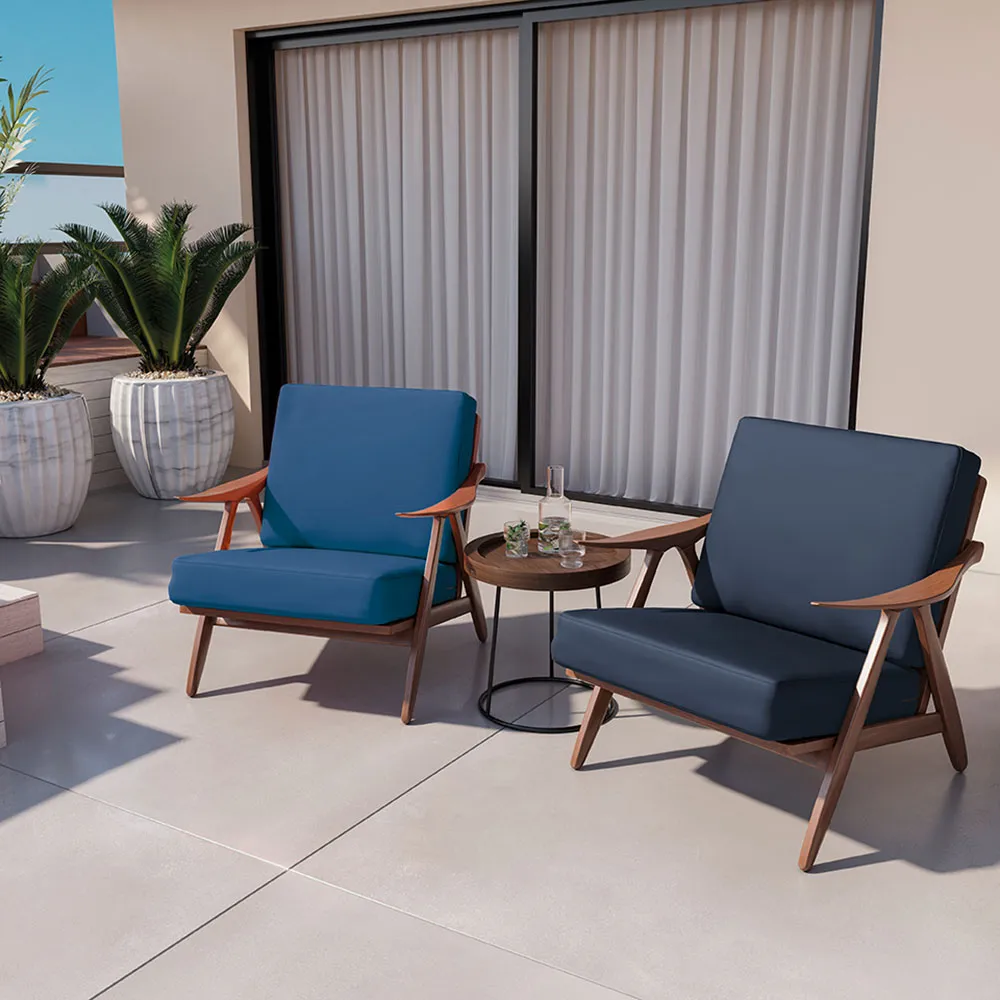 Tecido Karsten Acquablock Externo Lisato Azul 1,40 m Karsten