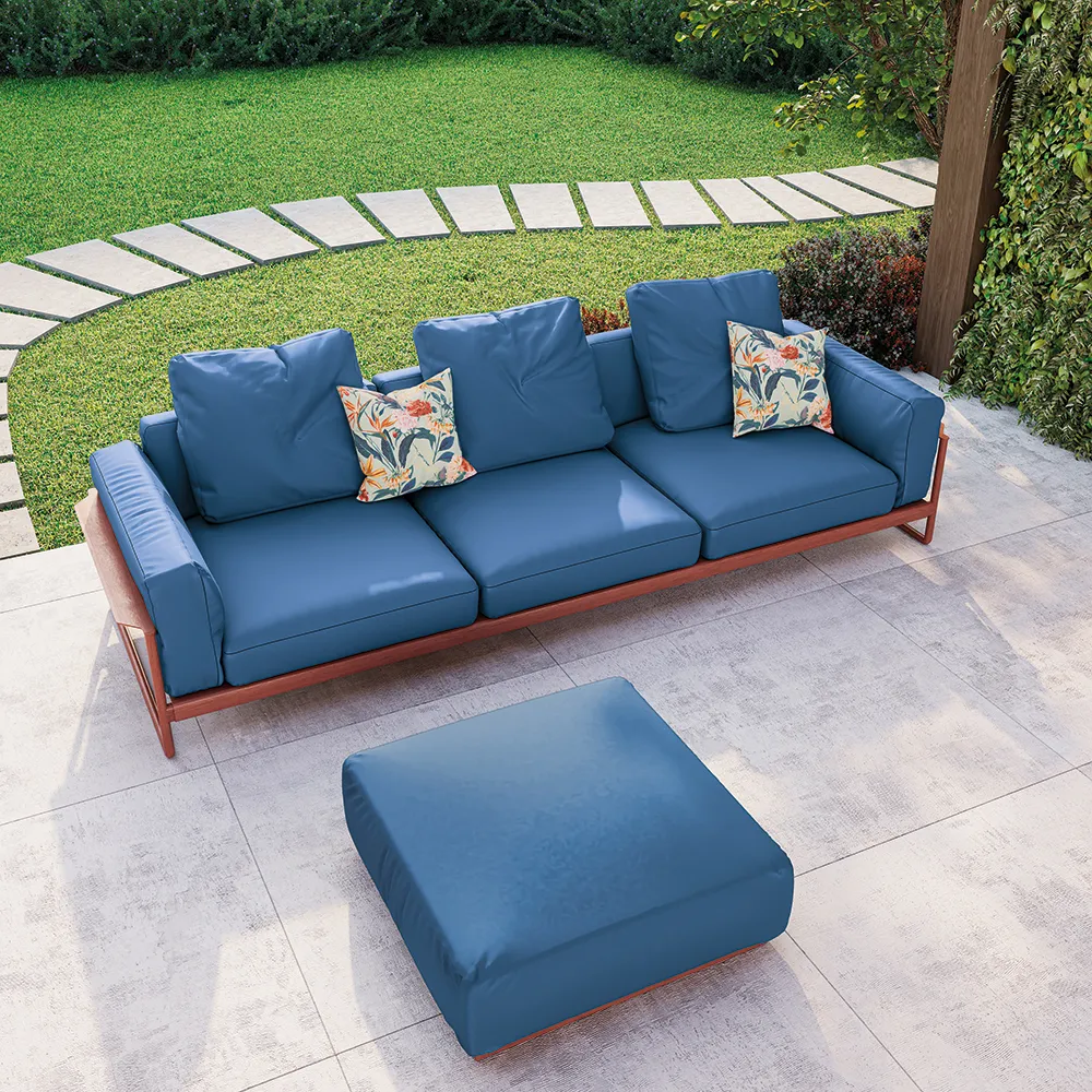 Tecido Karsten Acquablock Externo Lisato Azul 1,40 m Karsten