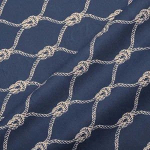 Tecido Karsten Acquablock Externo Nautical Marinho 1,40 m Karsten