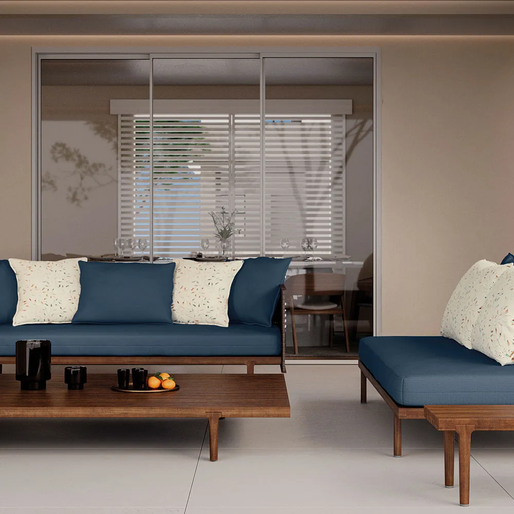 Tecido Karsten Acquablock Interno Estífea Azul 1,40 m Karsten
